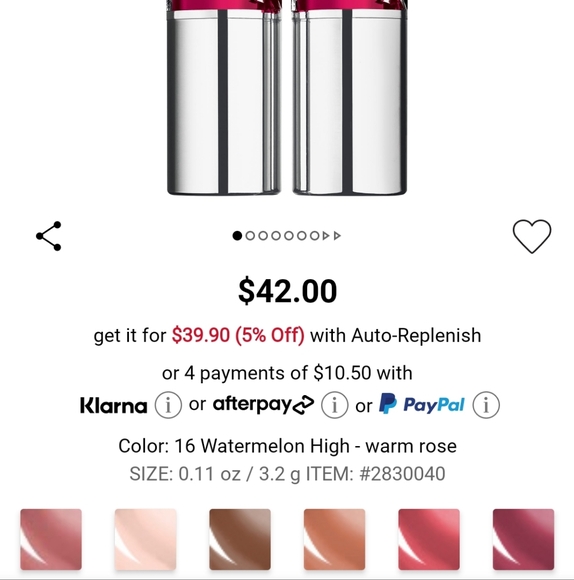 💄HP💄NIB YSL CANDY GLAZE LIP GLOSS STICK 16 WATERMELON HIGH - Picture 3 of 13